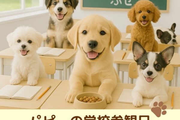 9月28日（日）飼い主も“学ぶ”パピーの学校参観日 開催！
